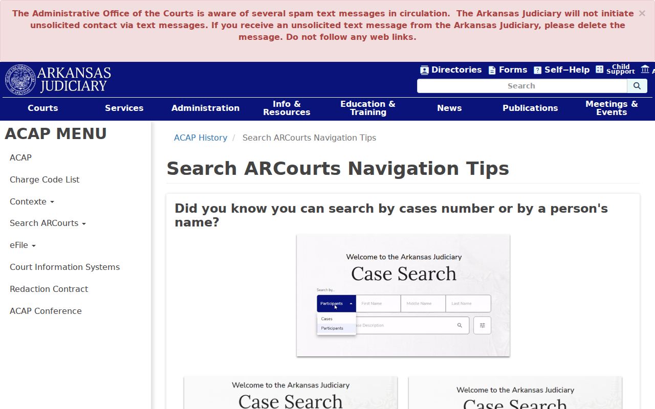 Arkansas court search guidance for Drew County warrant lookup